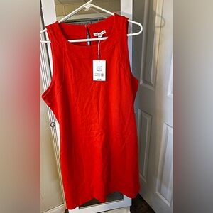 Red orange Sleeveless Dress